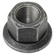 PORCA DE PARAFUSO DE RODA A DISCO COM ANEL OSCILANTE DE 22MM E CHAVE DE 32MM COM ROSCA FINA BAIXA (010 UN.) - PORC89
