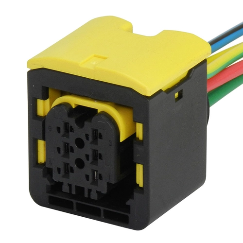CONECTOR ELÉTRICO DE 6 VIAS PARA LANTERNAS DE PISCA DIANTEIRO DO SCANIA - CONE70A