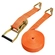 CONJUNTO DE AMARRAÇÃO DE 5 TONELADAS COM CINTA DE 8,70M X 50MM E CATRACA DE 0,50M X 50MM COM GANCHO J LARANJA - CONJ05G-LJ-I