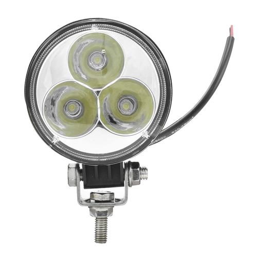 FAROL AUXILIAR WORKLIGHT UNIVERSAL COM 03 LEDS E FIO DE 2 VIAS REDONDO - FARO141-I
