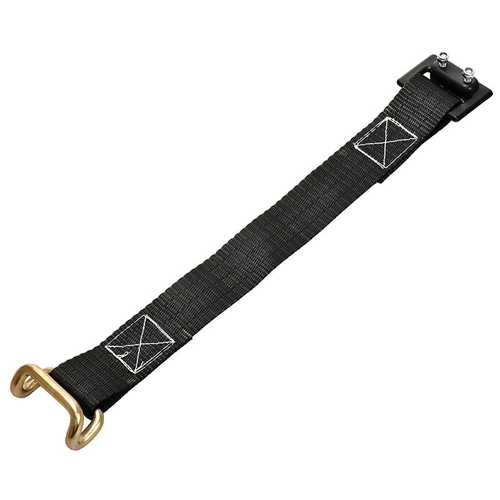 CONJUNTO DA CINTA COM FIXADOR CENTRAL LOCK DE 50MM X 0,42M DAS CARRETAS SIDER PRETO - CONJ38