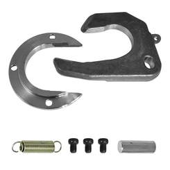 KIT PARCIAL DE REPOSIÇÃO DA QUINTA RODA DE 3.1/2" COM DISCO DE 03 FUROS SEM FURO PARA LUBRIFICAÇÃO E GRAXEIRA - KITS162