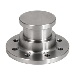 PINO REI FLANGEADO DE 3.1/2" COM 8 FUROS PARA CARRETAS - PREI05P