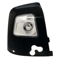ACABAMENTO DO CANTO SUPERIOR DA CABINE COM FURO PARA O RETROVISOR E FAROL DE MILHA DO VOLVO LADO DIREITO - ACAB101-D-DIP