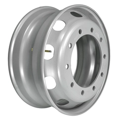 RODA DE AÇO SEM CÂMARA ULTRALEV DA SUSPENSYS DE 8.25X22.5 PARA PNEU 295 COM BICO - RODA01F-I