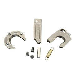 KIT COMPLETO DO CONJUNTO DE TRAVAMENTO DA QUINTA RODA JOST DE 2" COM DISCO DE 3 FUROS - KITS158