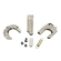 KIT COMPLETO DO CONJUNTO DE TRAVAMENTO DA QUINTA RODA JOST DE 2" COM DISCO DE 3 FUROS - KITS158