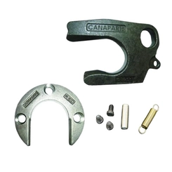 KIT PARCIAL DO CONJUNTO DE TRAVAMENTO DA QUINTA RODA JOST DE 2" COM DISCO DE 3 FUROS - KITS157