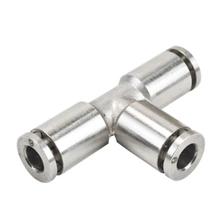UNIÃO INSTANTÂNEA "TE" DE METAL DE 6MM - RODO60F-F-I