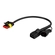 CHICOTE PARA ADAPTAÇÃO COM CONECTORES PARA O FAROL ANGEL EYES DO VOLKSWAGEN - CHIC21