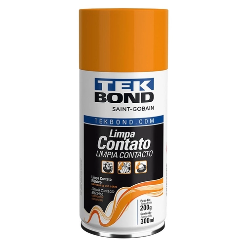 LIMPA CONTATOS ELÉTRICOS DE 300ML COM 200 GRAMAS - LIMP02A-I